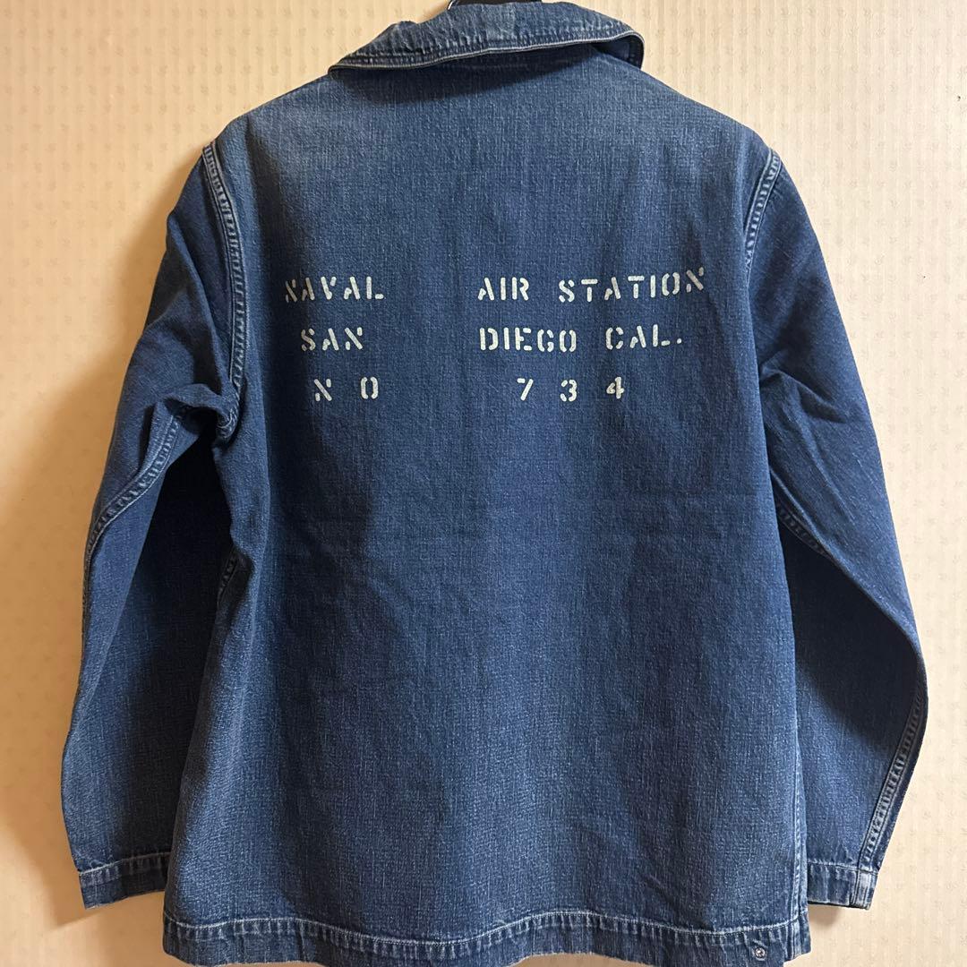 ジャケット・アウター BUZZ RICKSON'S U.S NAVY DUNGAREE JUMPER