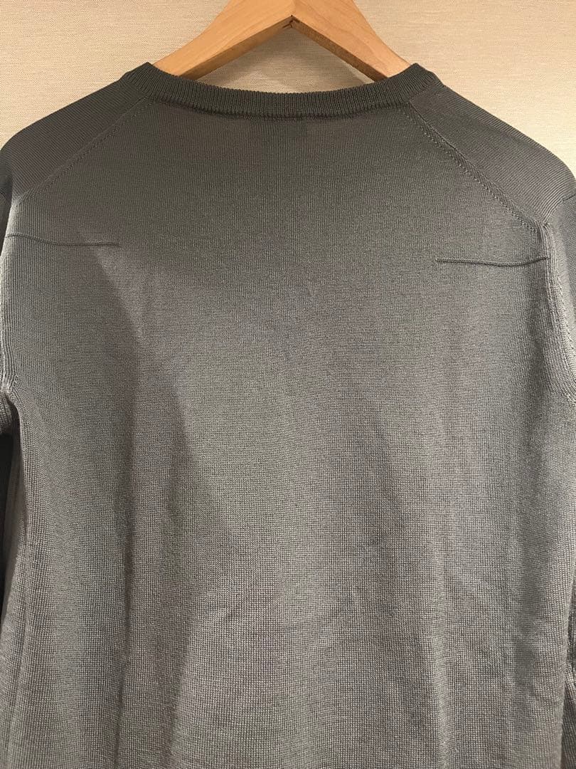 Dior homme エディ期グレー Vネックニット　サイズS