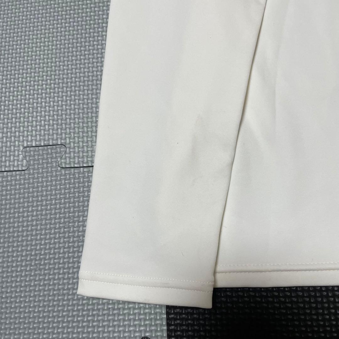 BRIEFING ブリーフィングハーフジップ ホワイト