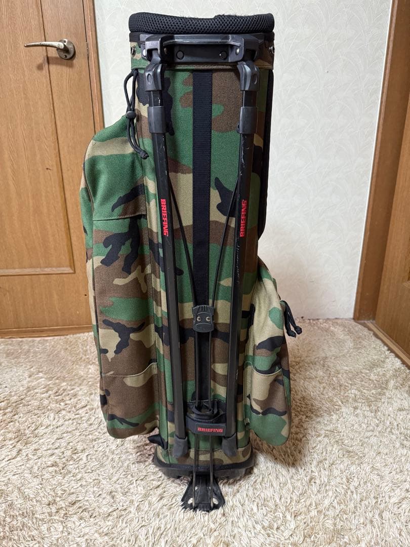 訳あり　BRIEFING 迷彩 ゴルフバッグ・キャディバッグ