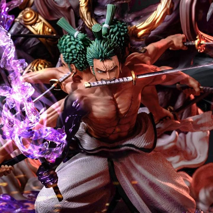 《激レア》ONE PIECE  ゾロ　鬼気九刀流　阿修羅　フィギュア