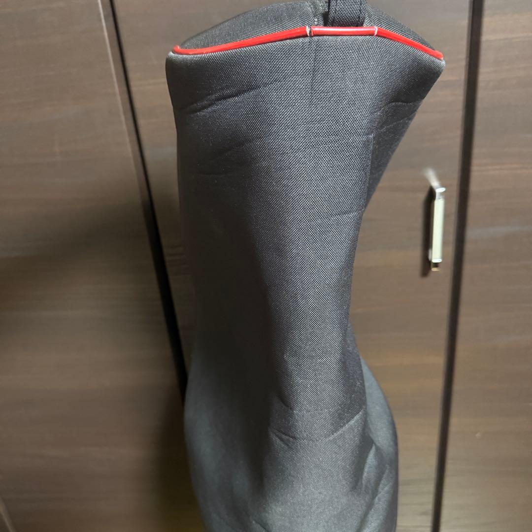 le coq sportif キャディバッグ ゴルフバッグ ブラック レッド