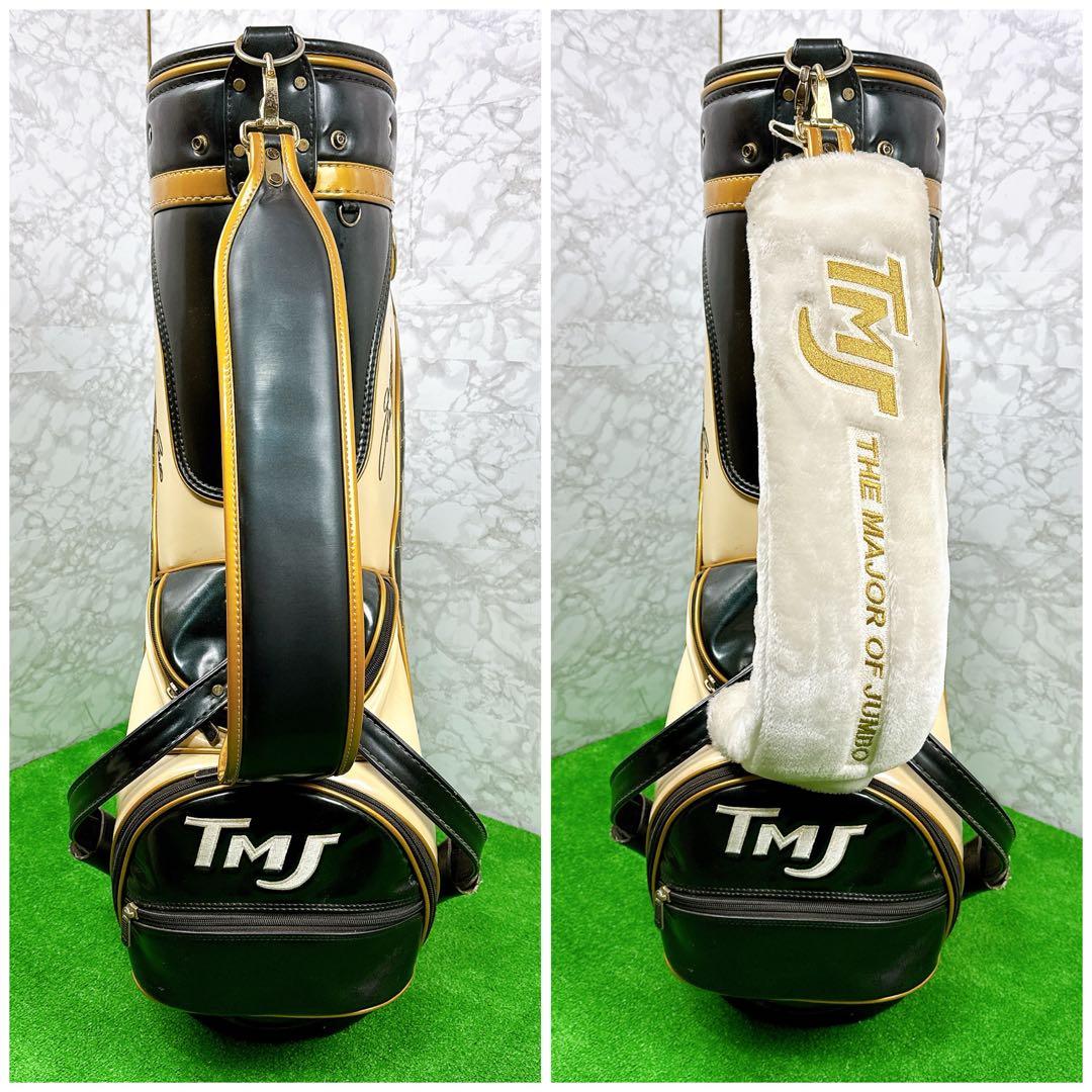希少】 ジャンボ尾崎 TMJ ツアー プロモデル キャディバッグ ゴルフ