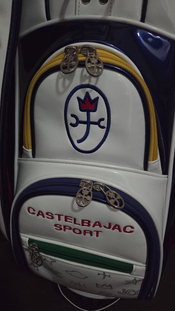 CASTELBAJAC ゴルフバッグ ホワイト