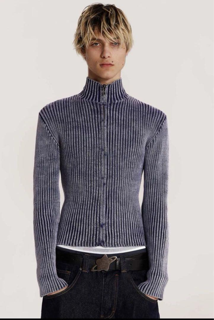 JADED LONDON Lucid Knit Track Top 短丈 - メルカリ