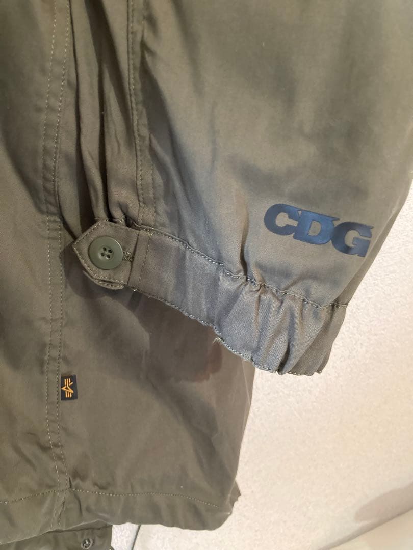 【CDG x ALPHA INDUSTRIES】 FISHTAIL COAT