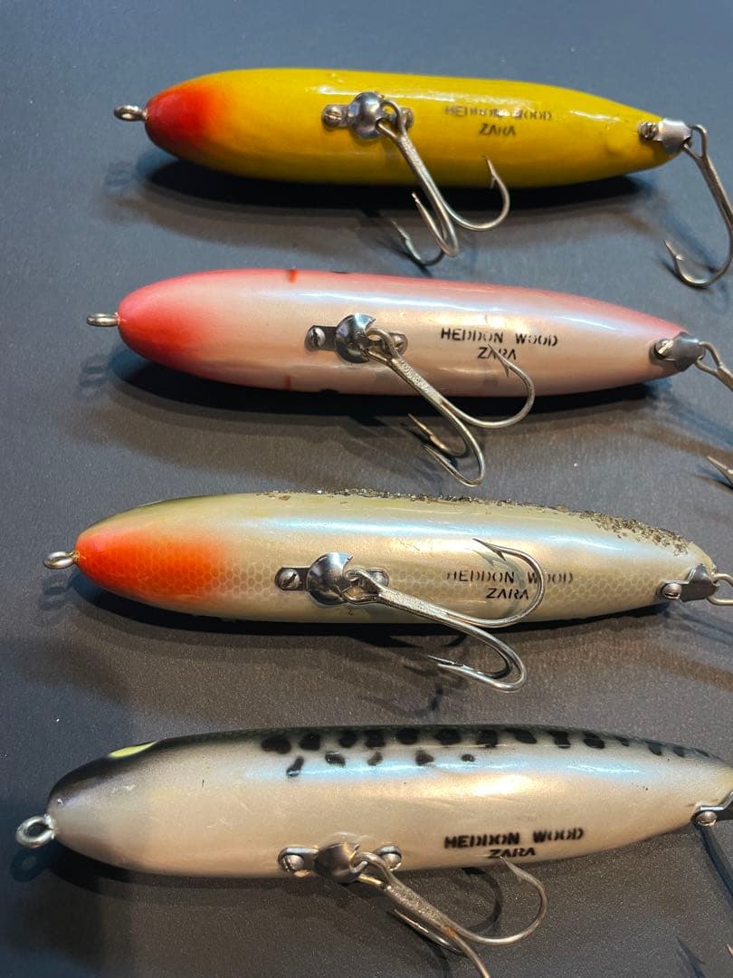 値下げ！heddon ヘドン wood zara ウッドザラ 4個セット