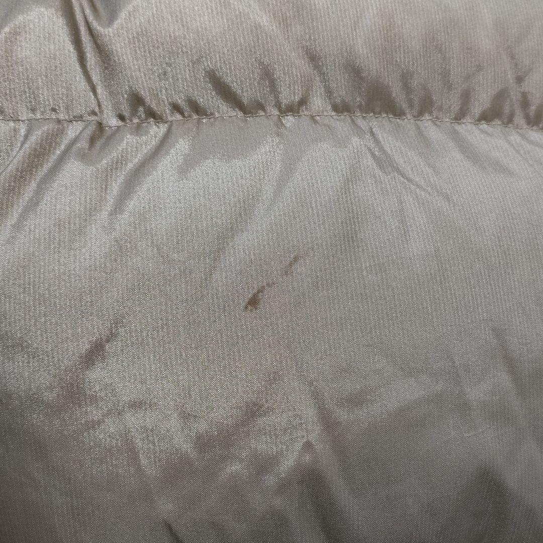 YONEX　ダウンジャケット　フード脱着可　ベージュ　光沢　防寒　保温　Lサイズ