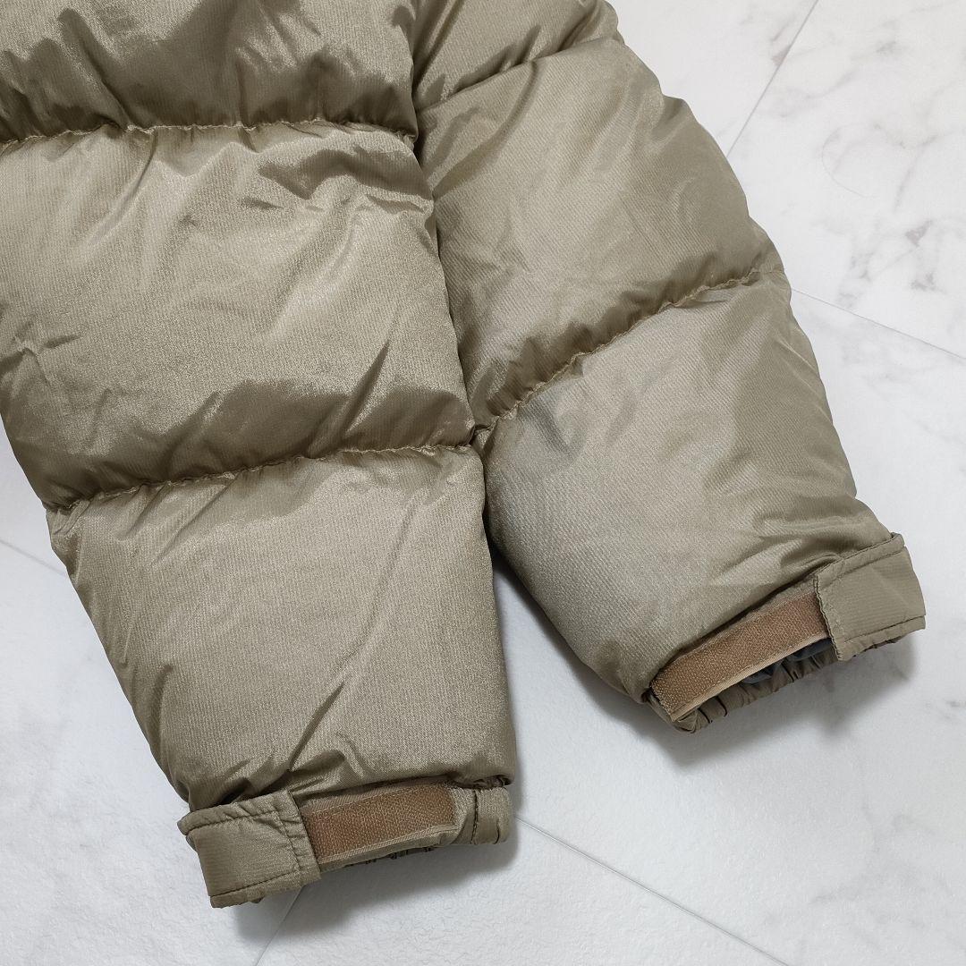 YONEX　ダウンジャケット　フード脱着可　ベージュ　光沢　防寒　保温　Lサイズ