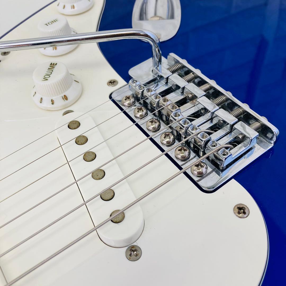 Squier ストラトキャスター ラージヘッド ブルー