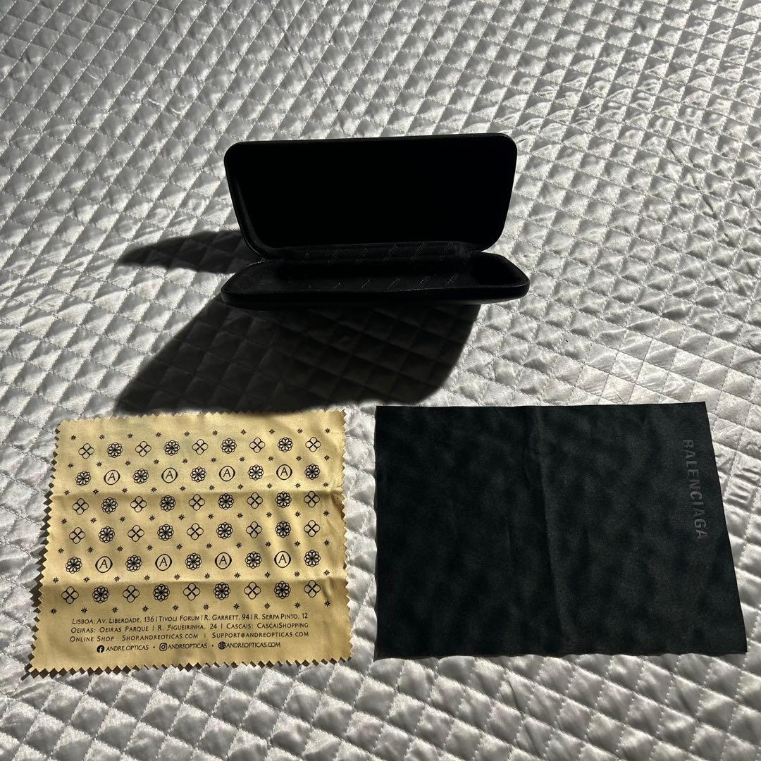 BALENCIAGA DYNASTY RECTANGLE サングラス 赤