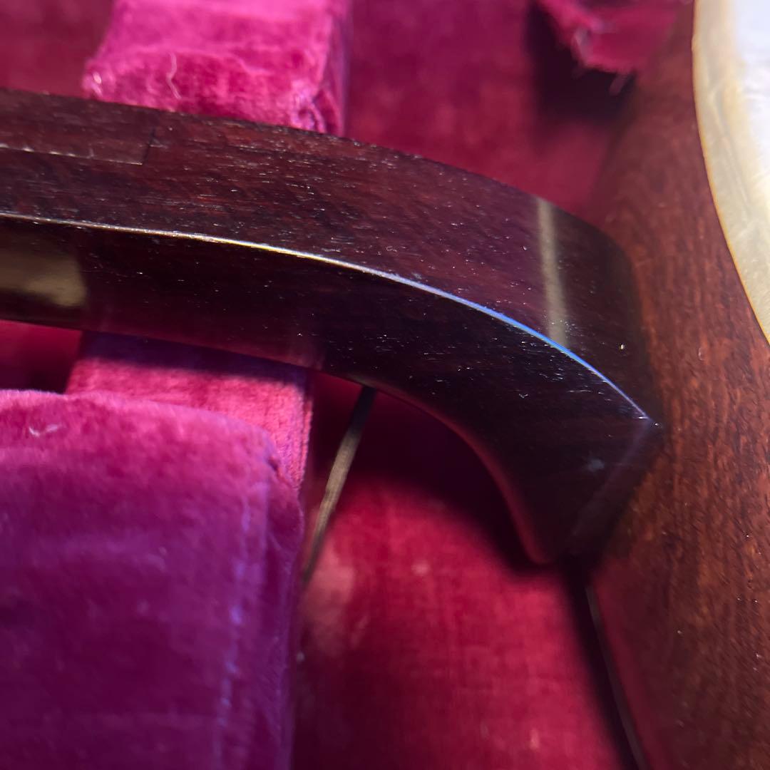 細棹三味線。男性用。舞台用。紅木製の三分割