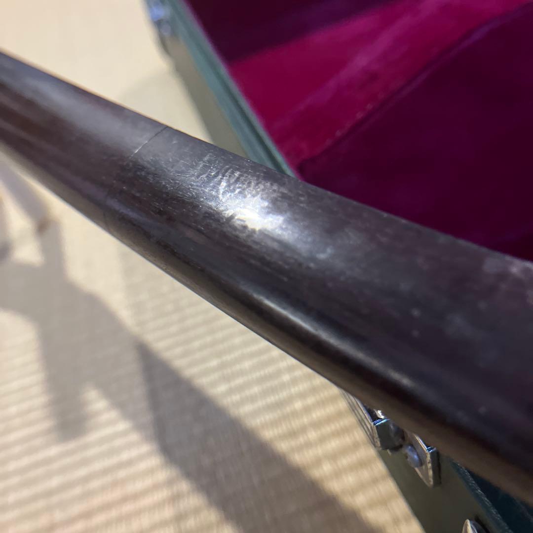 細棹三味線。男性用。舞台用。紅木製の三分割