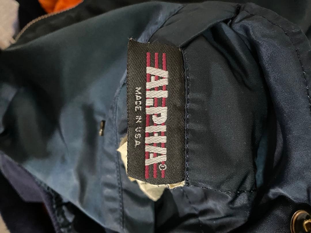 90s ALPHA MA-1フライトジャケット USA製 IDEAL XL