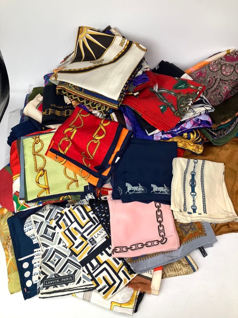 G*️様 スカーフ ハンカチーフ シルク おまとめ