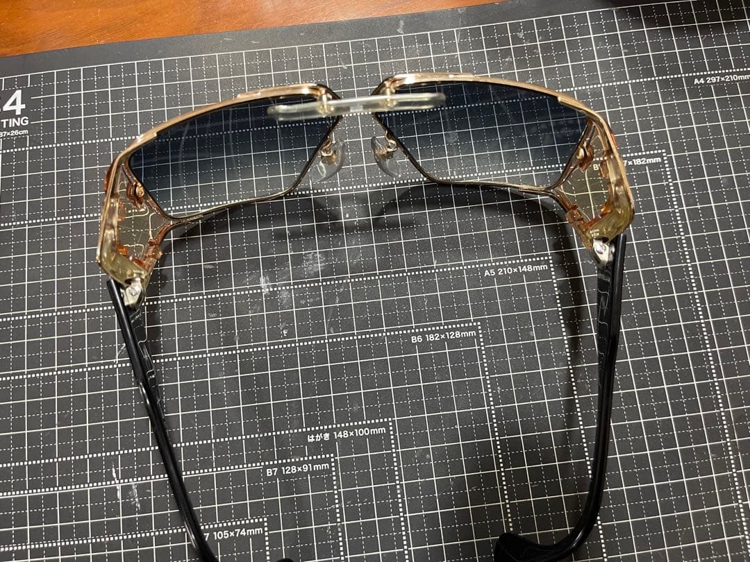 定価8万‼︎Cazal レジェンド951 サングラス クリア/ゴールド美品