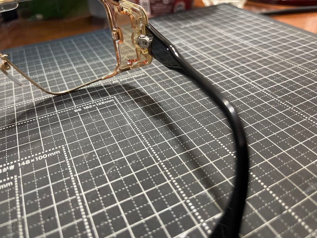 定価8万‼︎Cazal レジェンド951 サングラス クリア/ゴールド美品