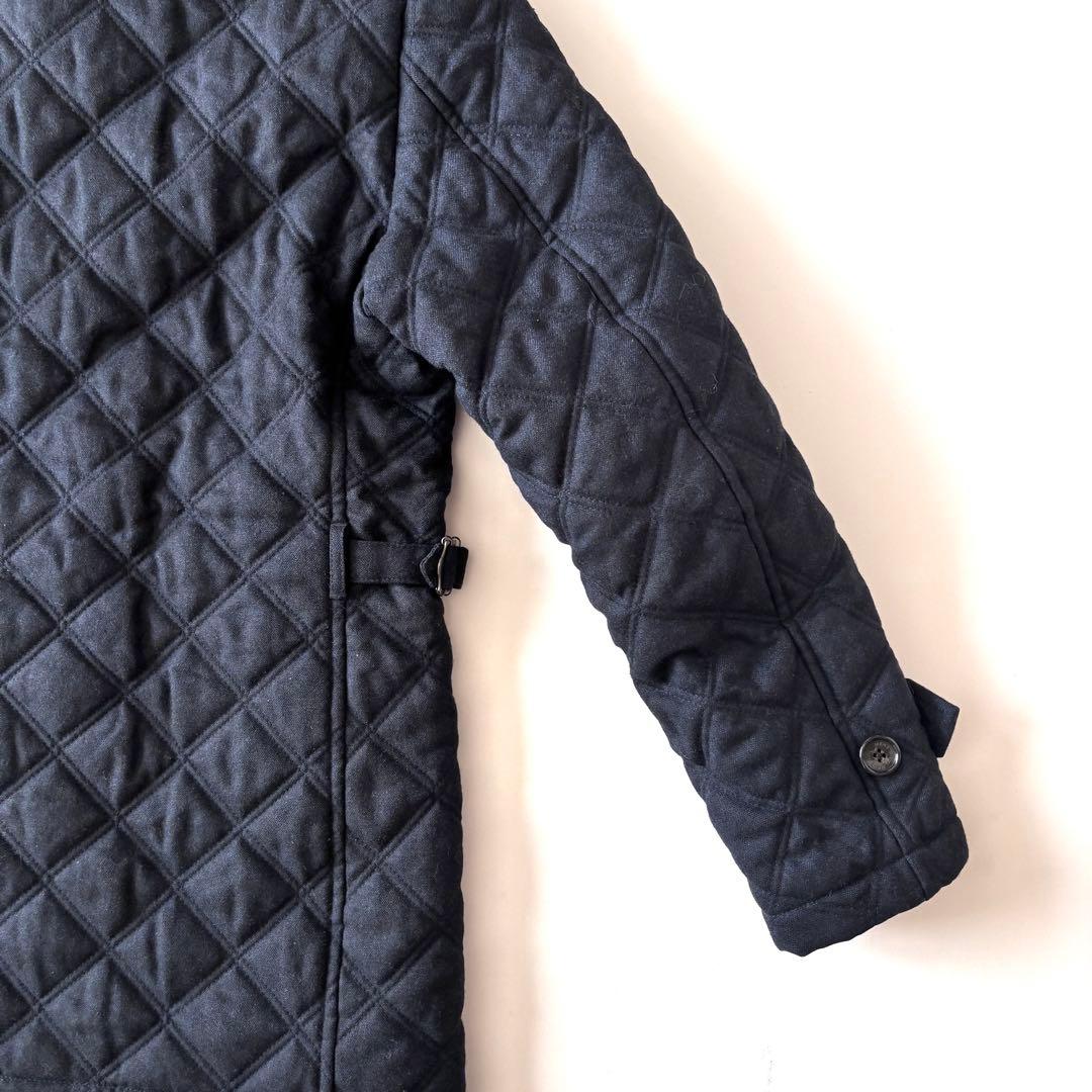 [美品]メンズビギ♪ウール キルティング ジャケット コート 草刈正雄 着用