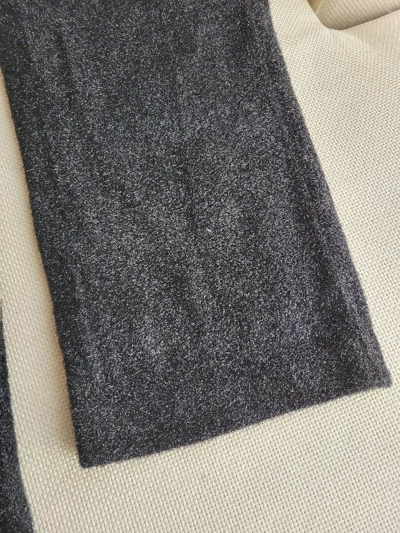 sunu様専用】BLAMINK 翁安芸さん着用 黒ラメ ドローストパンツ