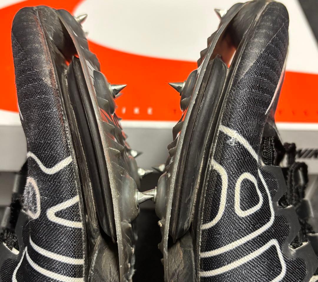 Nike エアズーム マックスフライ モアテン 黒【25.5cm】パンク無し