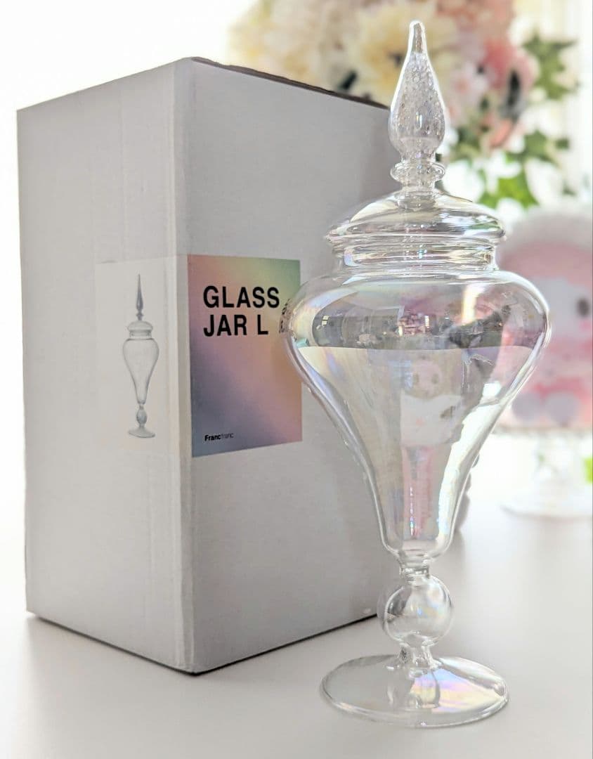 Francfranc フランフラン ガラスジャー ガラスジャーL - メルカリ