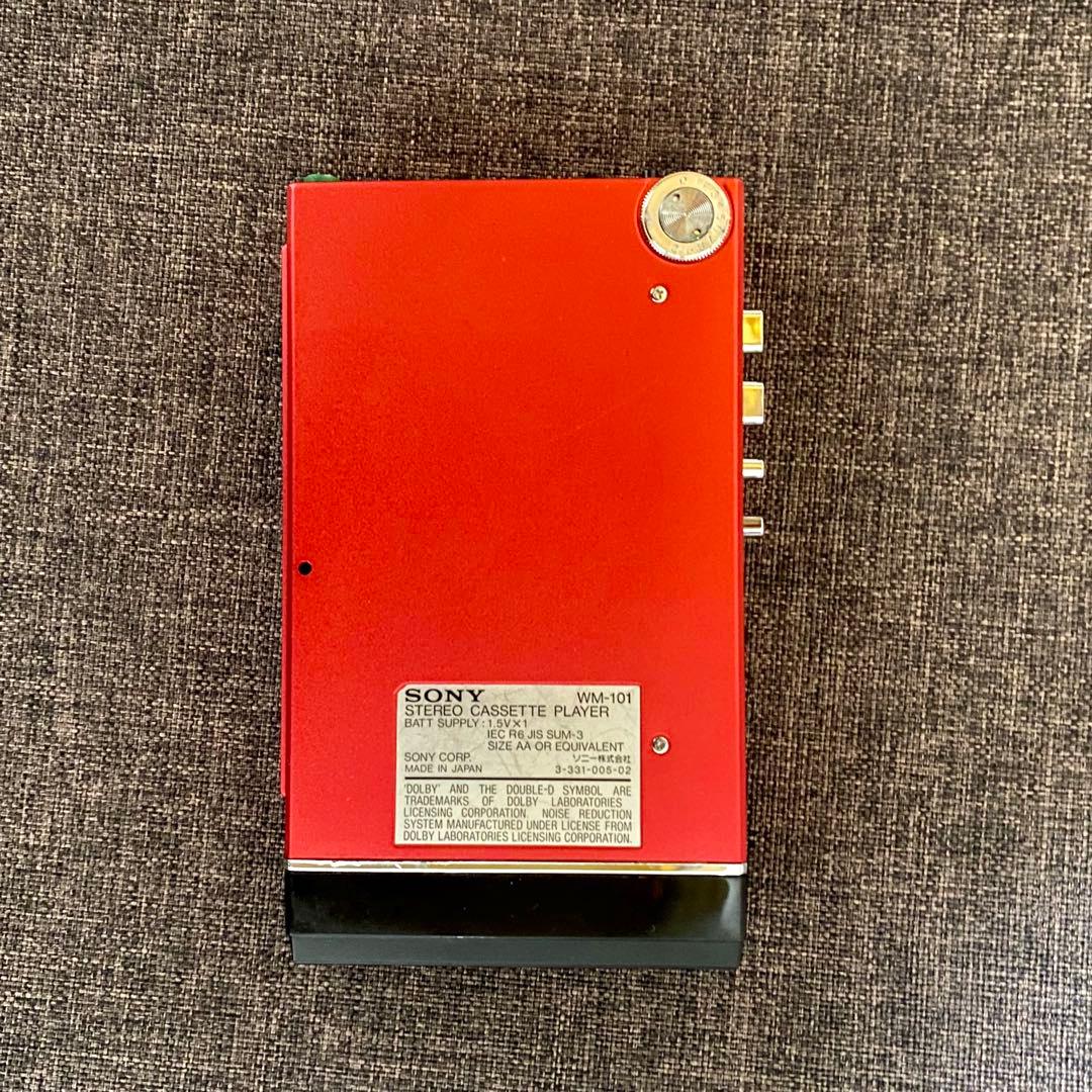 SONY カセットウォークマン WM-101 【動作未確認】 - メルカリ
