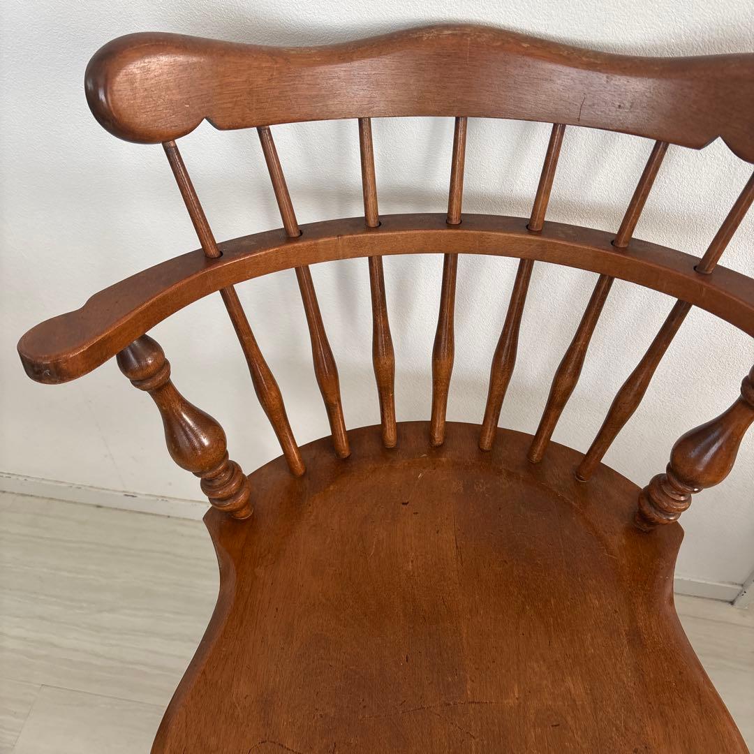 イーサンアレン　ウィンザーチェア　回転式　ヴィンテージ