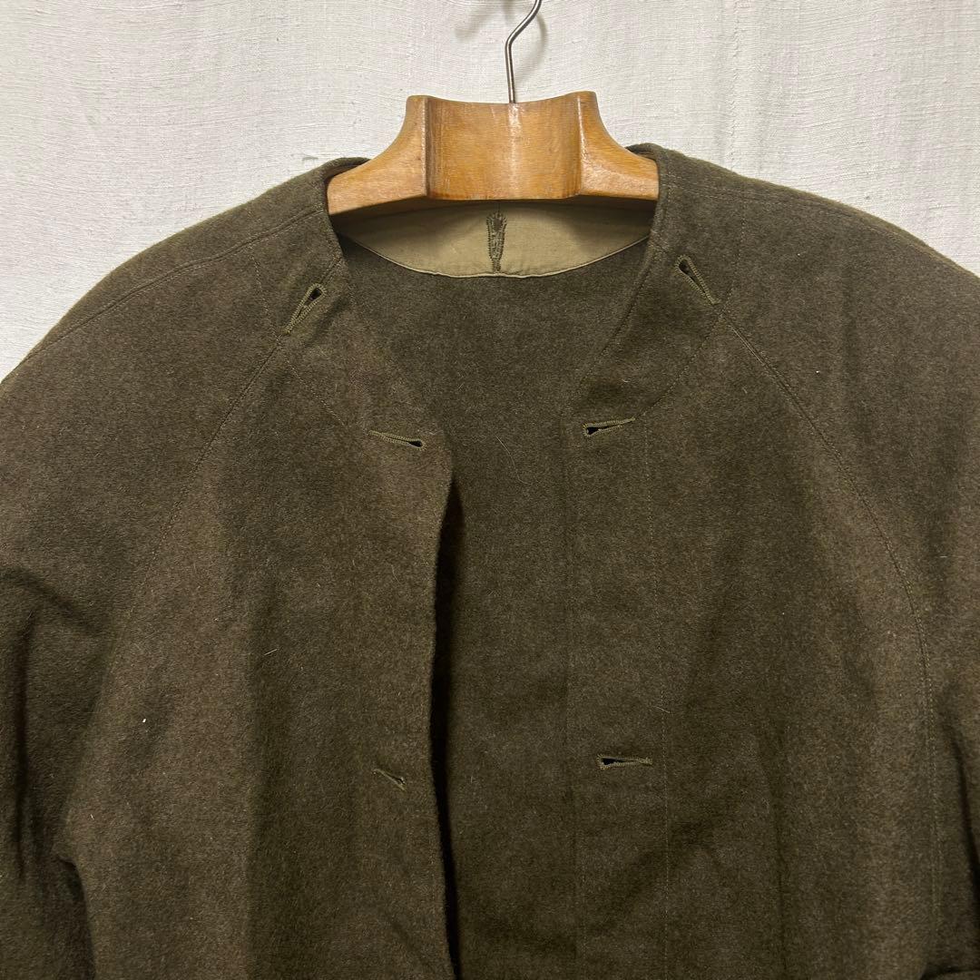 フランス軍 M38モーターサイクルジャケット用 ウールライナー - メルカリ