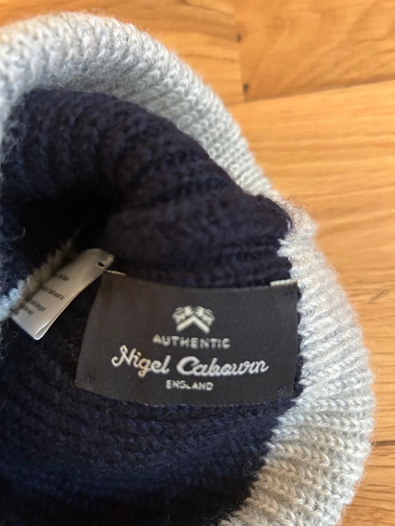 nigelcabourn ナイジェルケーボン　ニットキャップ　オーセンティック