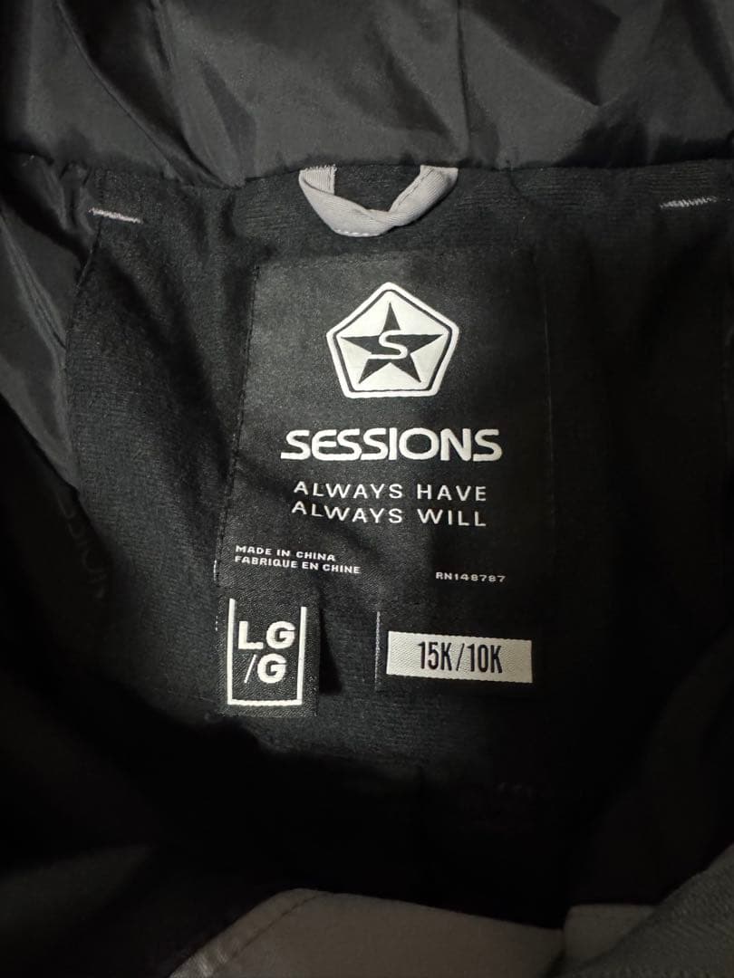 SESSIONS スノーボードウェア L/G セット