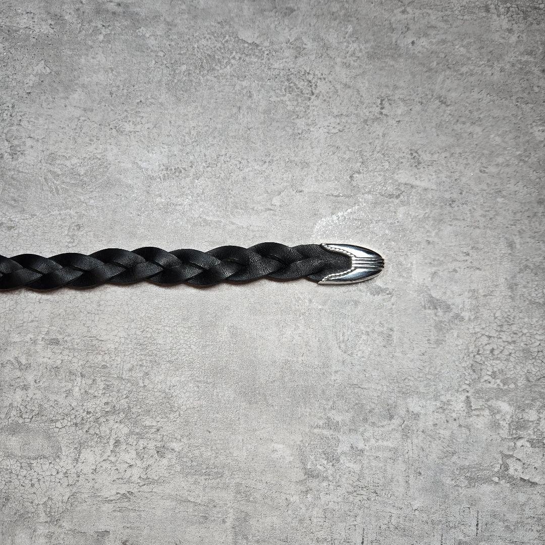 スタッズ　レザー　ベルト　ハンドメイド　bero3-99