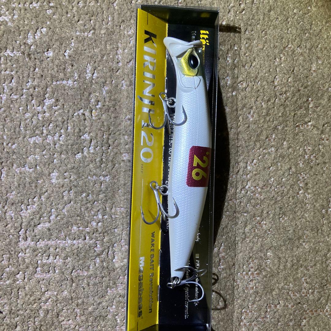 メガバス 2026福袋 キリンジ120 2026ダービーホワイト - メルカリ