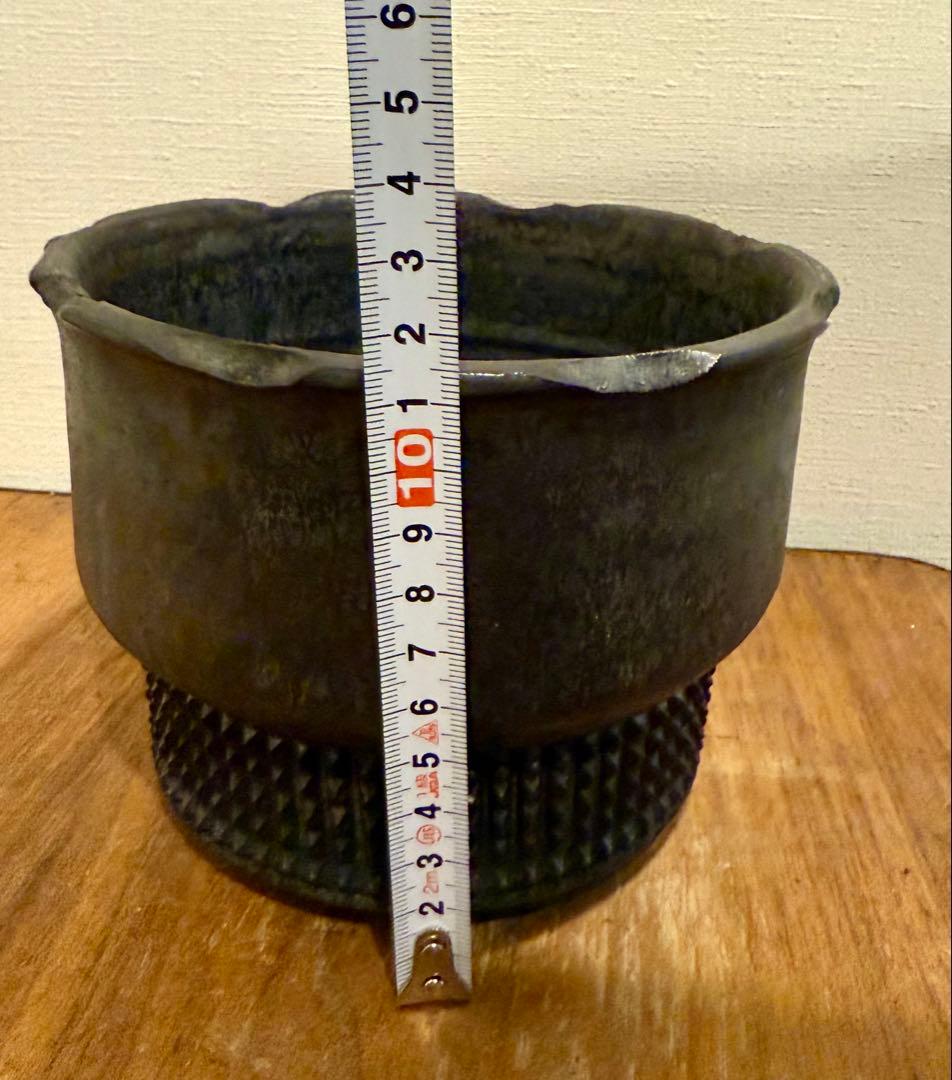 spicygem 大鉢 チップドスタッズポット StudsPot 鶴仙園