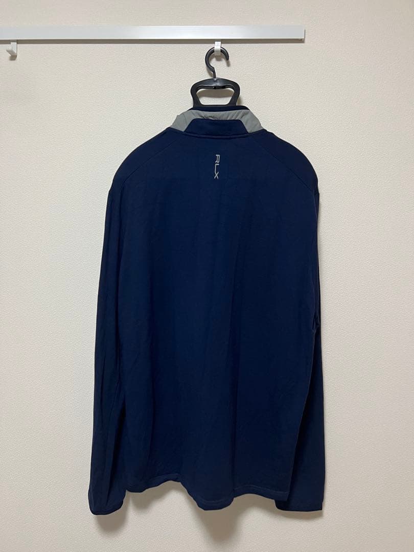 ラルフローレン RLX ハイブリッドモックネック ジャケット XL ネイビー
