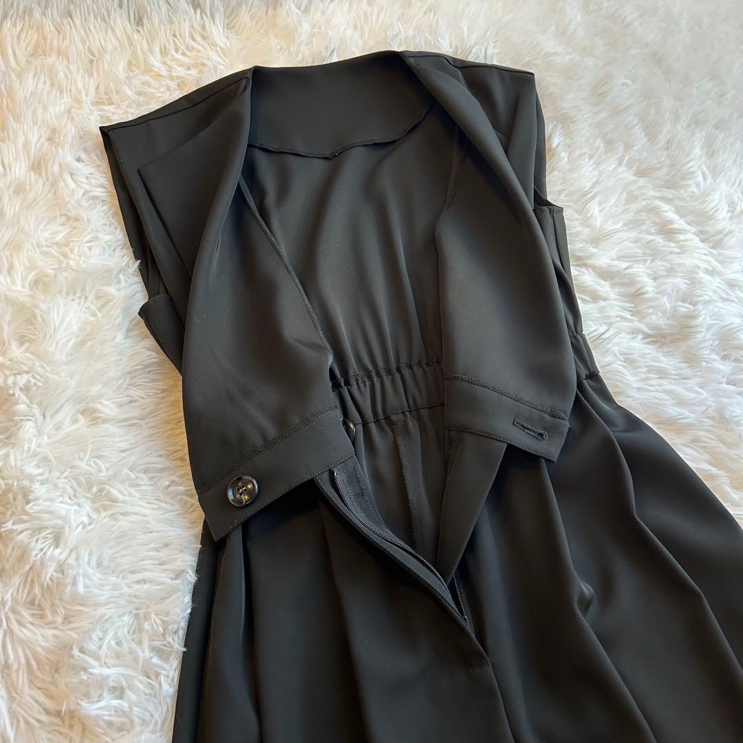 【新品タグ付き】et.UNiVER 2way オールインワン ドレス ブラックS