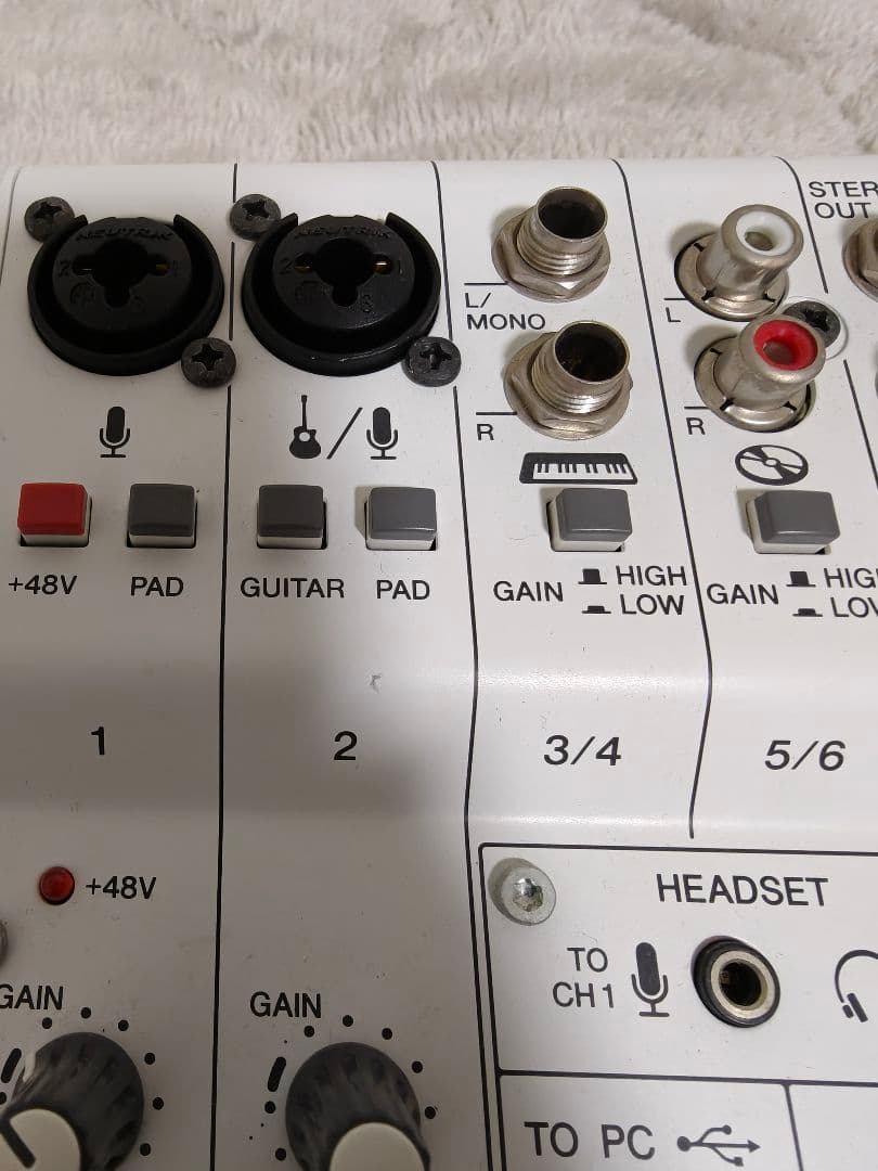 AG06 オーディオインターフェイス