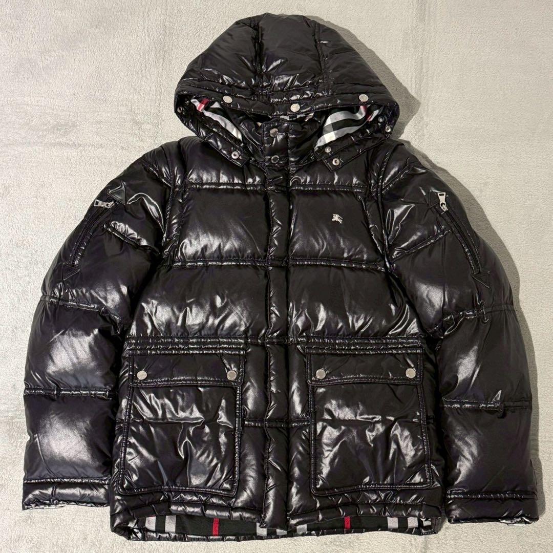 BURBERRY BLACK LABEL 3way ダウンジャケット Y2K - メルカリ