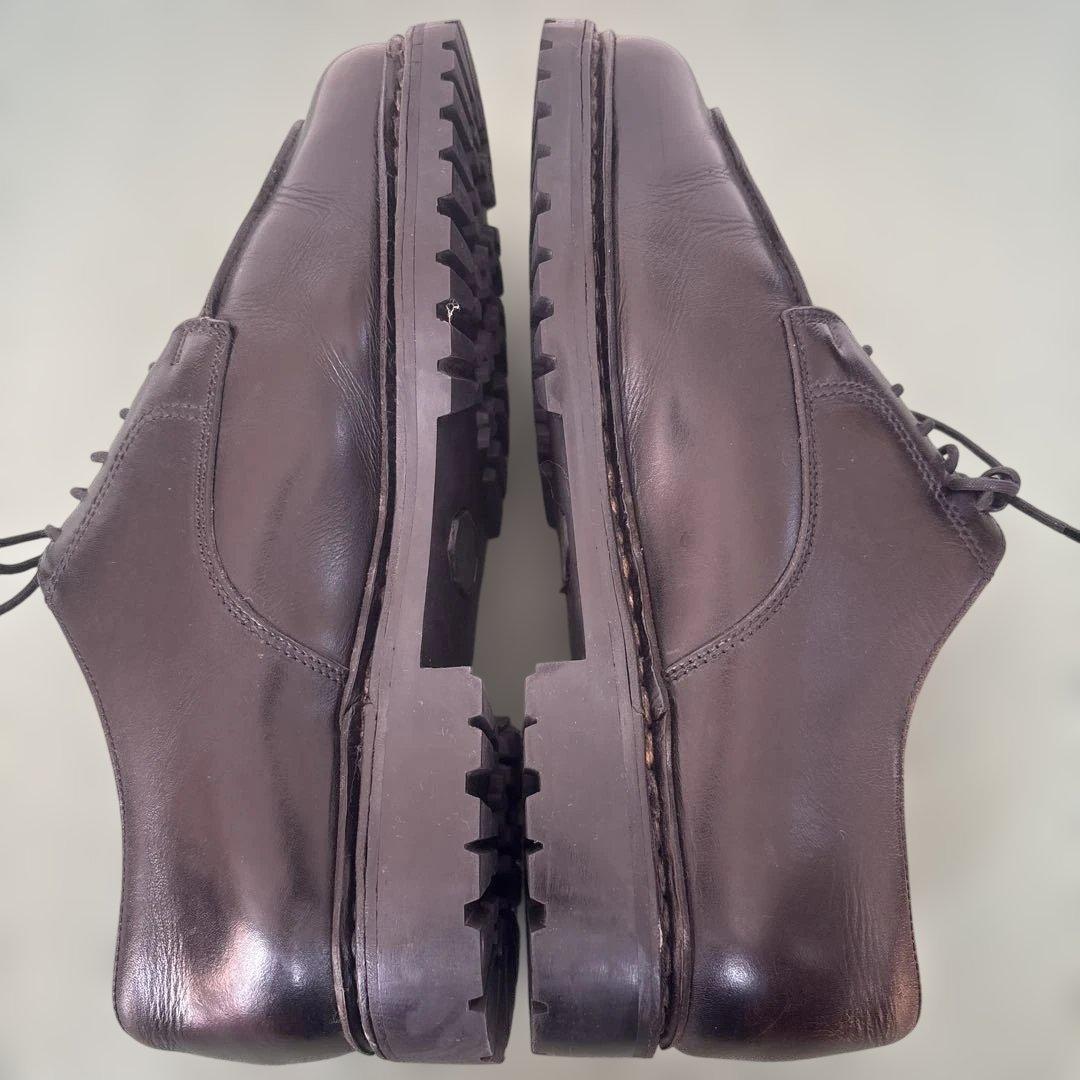 P a r a b o o t黒 ドレスシューズ レザー約25センチ