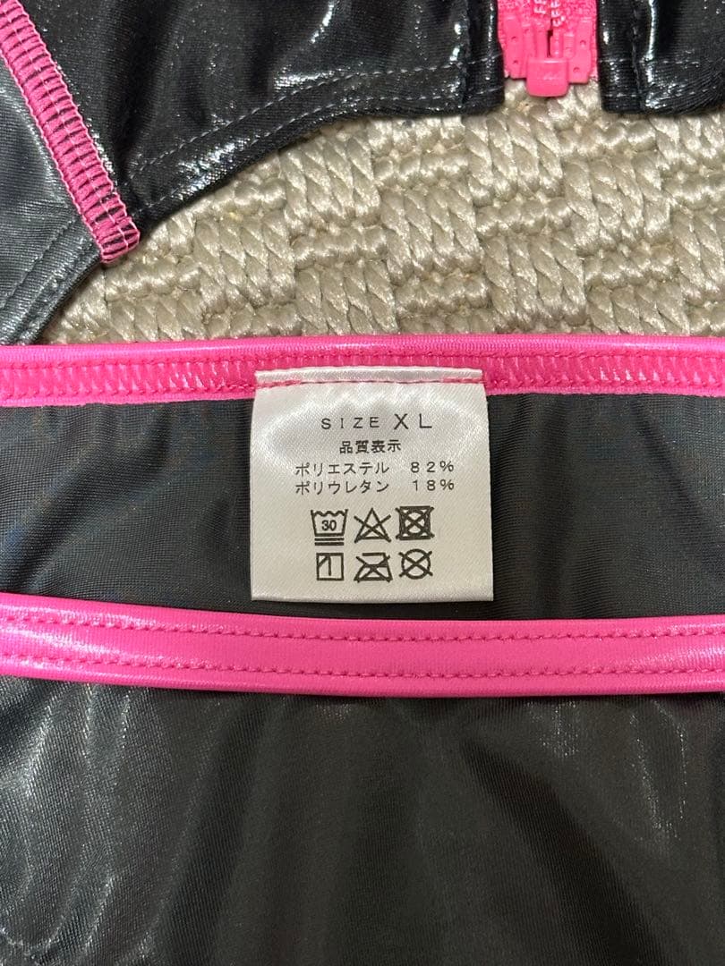 パルフェット スポーティーボンテージ・ボディスーツ　XL ブラック