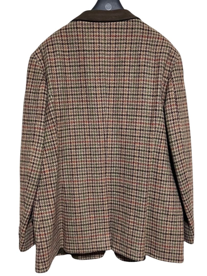 80s USA製 L.L.BEAN 千鳥格子　テーラードジャケット サイズ18