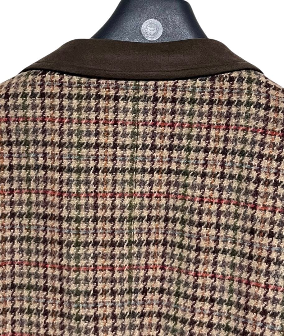 80s USA製 L.L.BEAN 千鳥格子　テーラードジャケット サイズ18