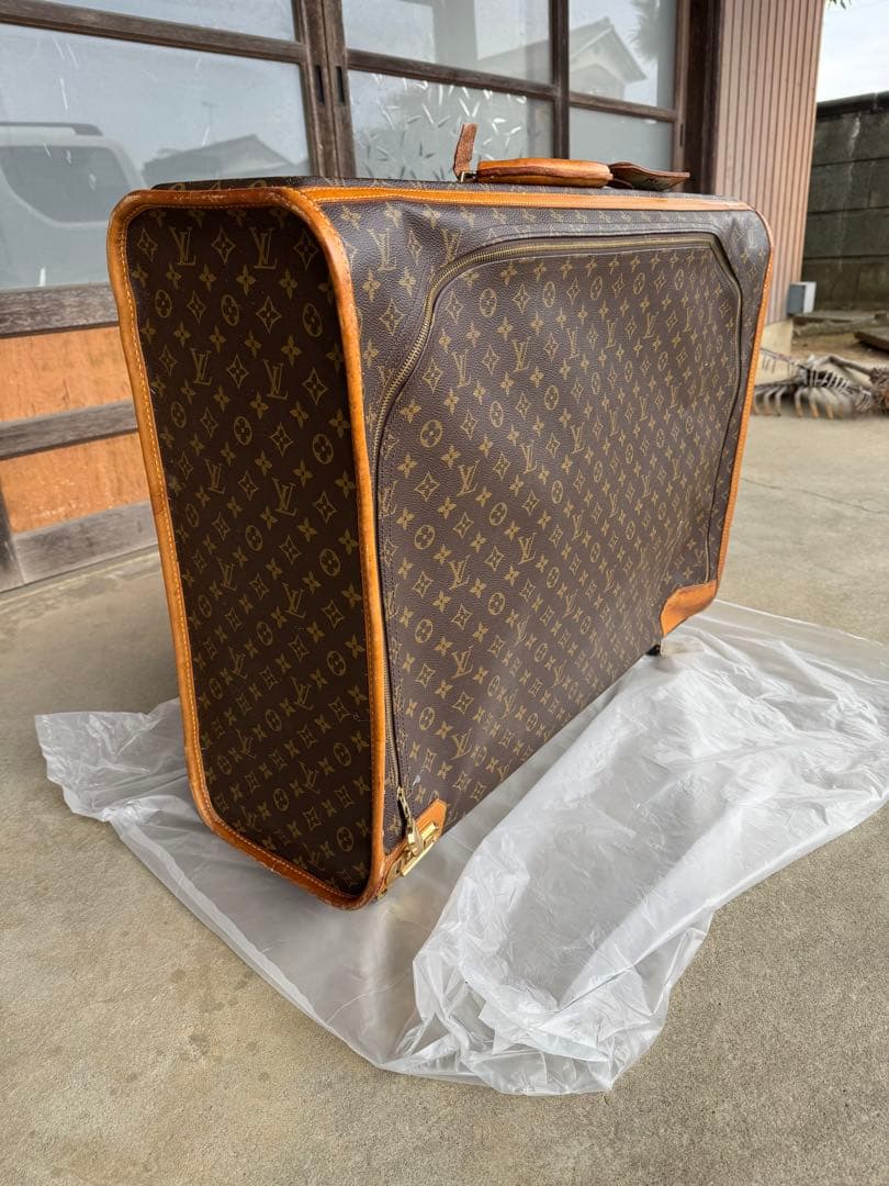 エコメル便限定 ルイヴィトン モノグラム スーツケース キャリーケース ジャンク