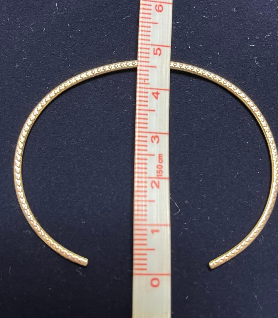 agete バングル　ゴールド