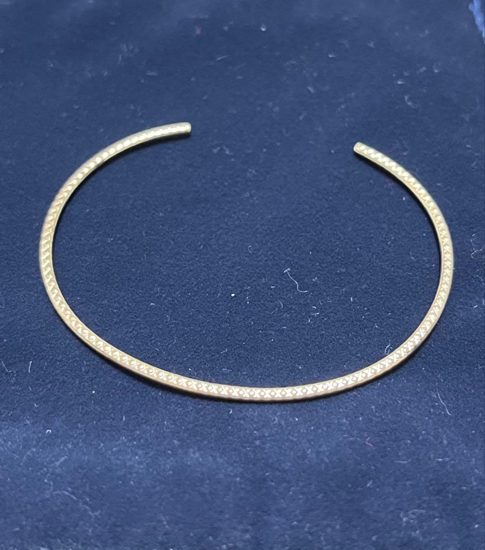 agete バングル　ゴールド