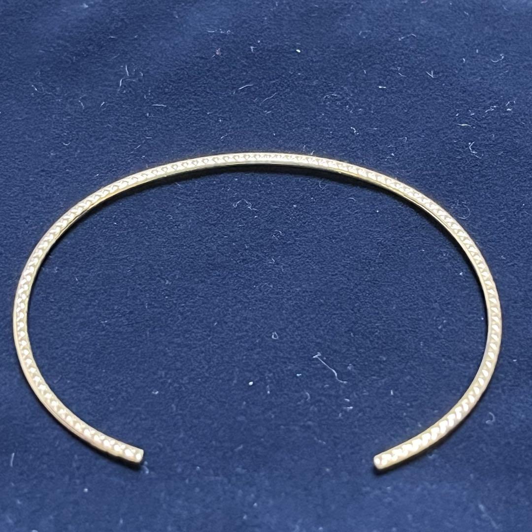 agete バングル　ゴールド