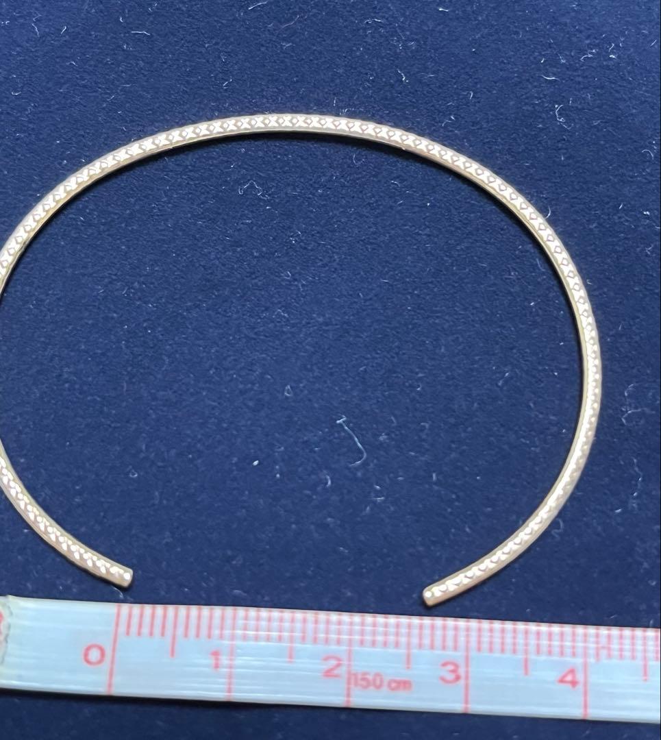 agete バングル　ゴールド