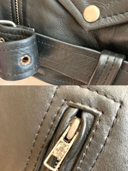 スイカ様 American nostalgia ハーレーワッペン付きライダース