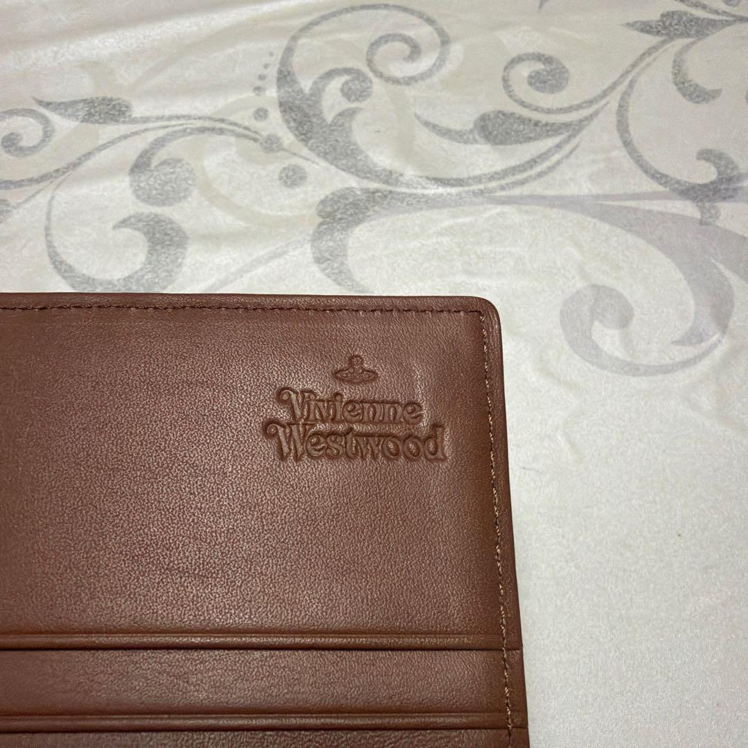 ヴィヴィアンウエストウッド 長財布 ロゴエンボス オーブ レザー　総柄