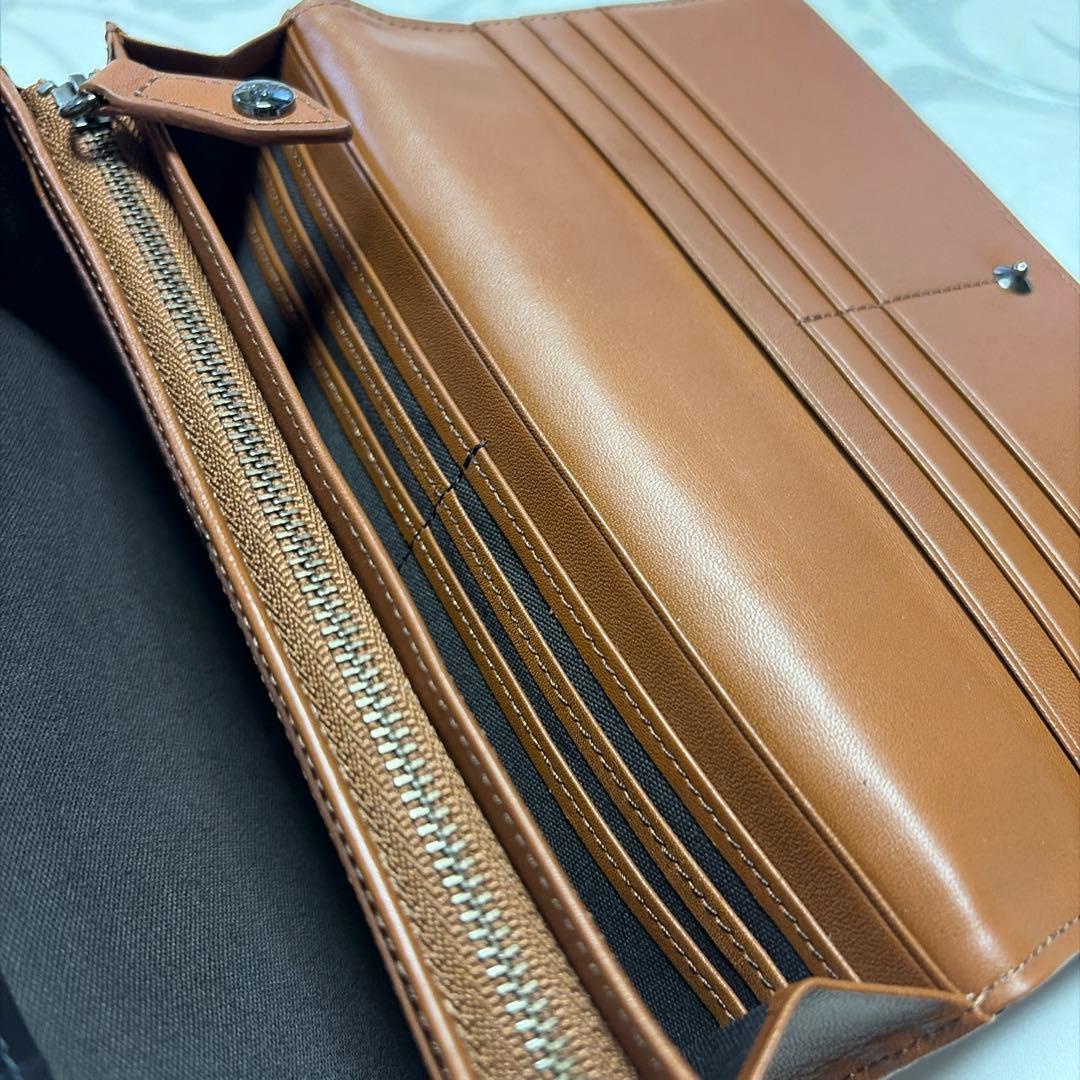 ヴィヴィアンウエストウッド 長財布 ロゴエンボス オーブ レザー　総柄