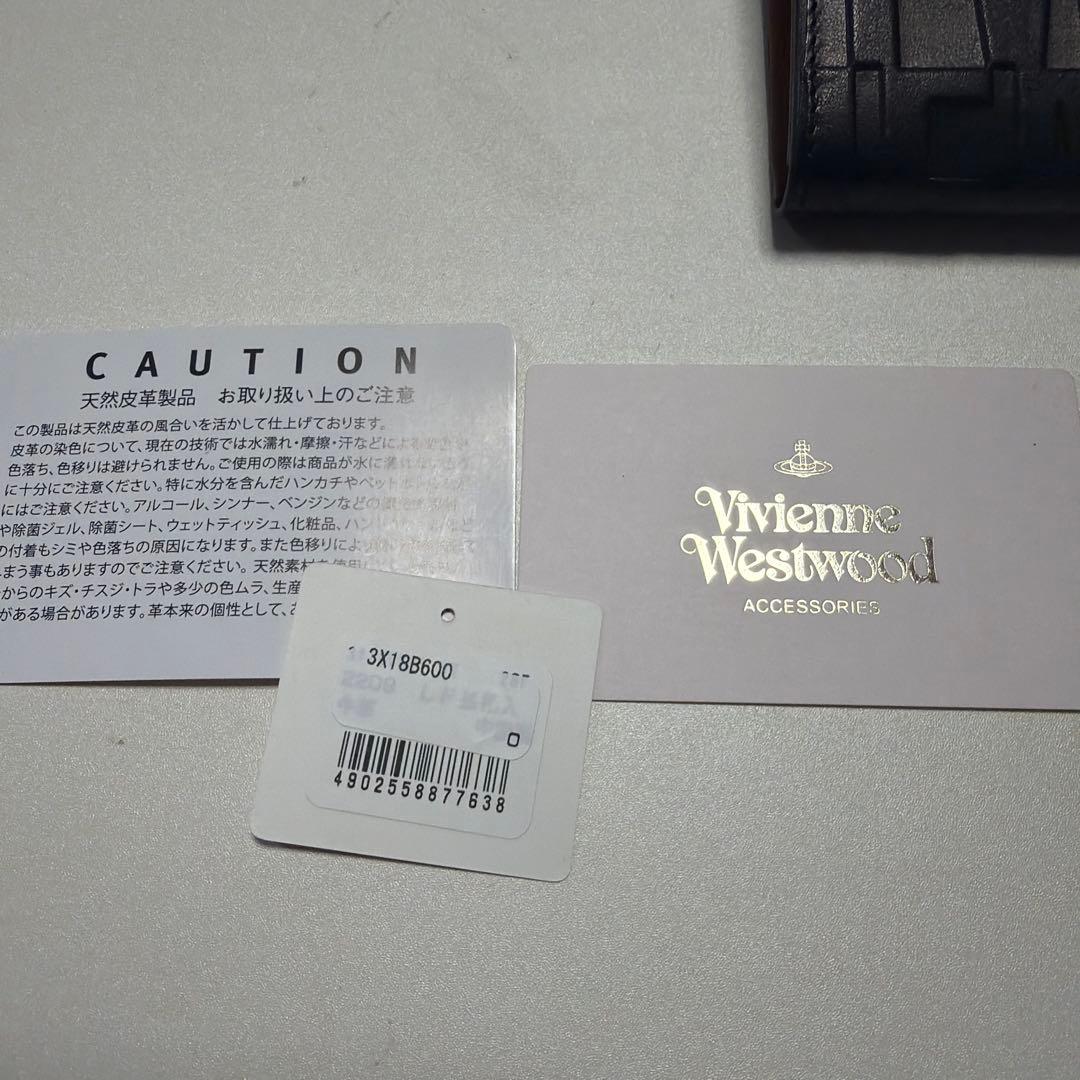 ヴィヴィアンウエストウッド 長財布 ロゴエンボス オーブ レザー　総柄